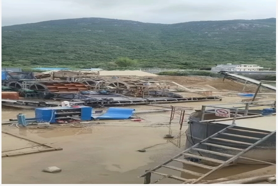沿海高速公路抗鹽堿砂石場尾礦水處理